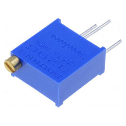 Potentiometru Multitura 100kΩ 500mW THT ±10% | Electronic-mag.ro | Componente Electronice