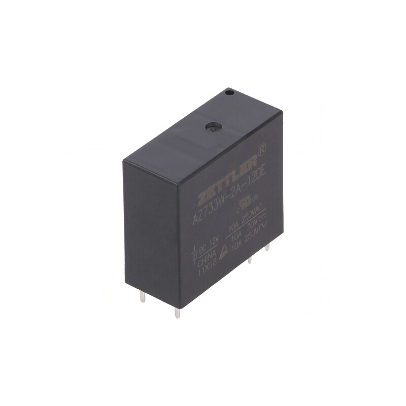 Releu Electromagnetic DPST-NO 12VDC 12A | Electronic-mag.ro | Componente Electronice