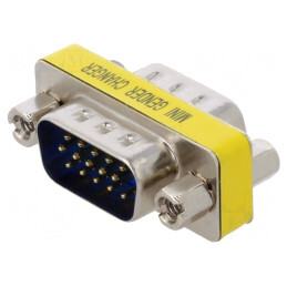 Adaptor D-Sub 15pin HD Tată-Tată | Electronic-mag.ro | Componente Electronice