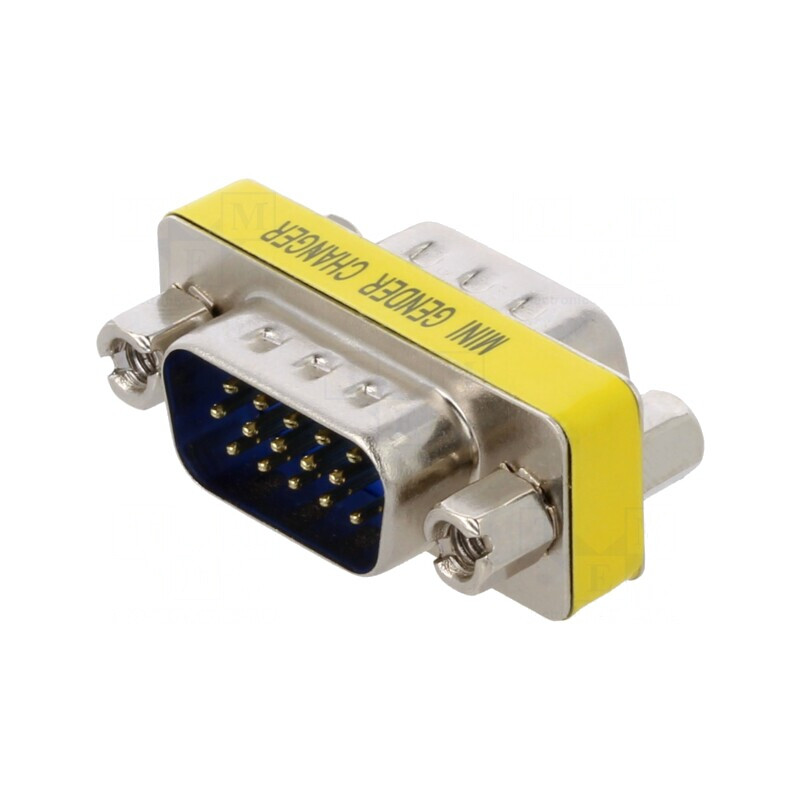 Adaptor D-Sub 15pin HD Tată-Tată | Electronic-mag.ro | Componente Electronice Adaptor D-Sub 15pin HD Tată-Tată | Electronic-mag.ro | Componente Electronice