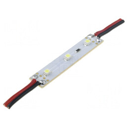 LED Alb Cald 1,8W 144lm 12V 120° 3 Diode | Electronic-mag.ro | Componente Electronice