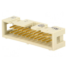 Soclu IDC 20 PIN drept THT 1.27mm | Electronic-mag.ro | Componente Electronice