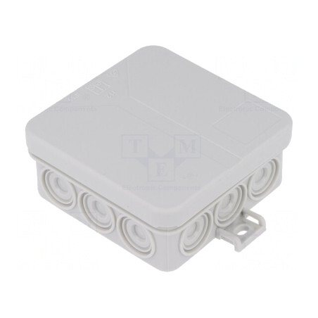 Cutie de Conexiuni IP55 85x85x37mm Gri | Electronic-mag.ro | Componente Electronice