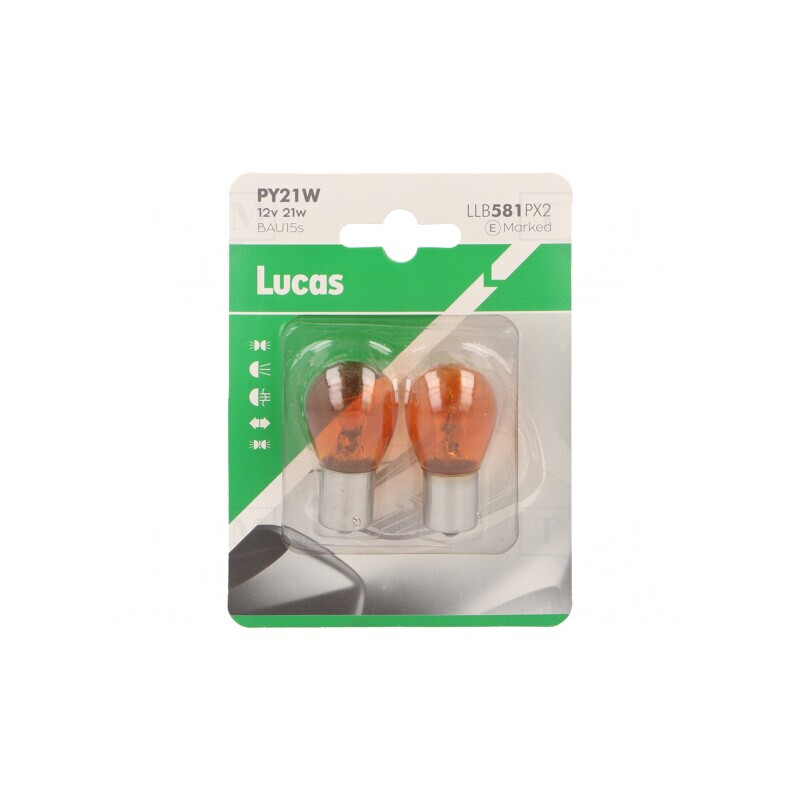 Lampă auto portocalie 12V 21W PY21W | Electronic-mag.ro | Componente Electronice
