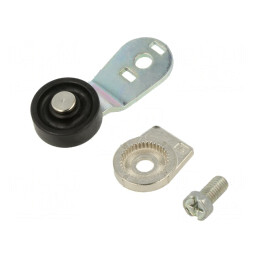 Propulsor cu Manetă 40mm și Rulou Plastic 20mm | Electronic-mag.ro | Componente Electronice