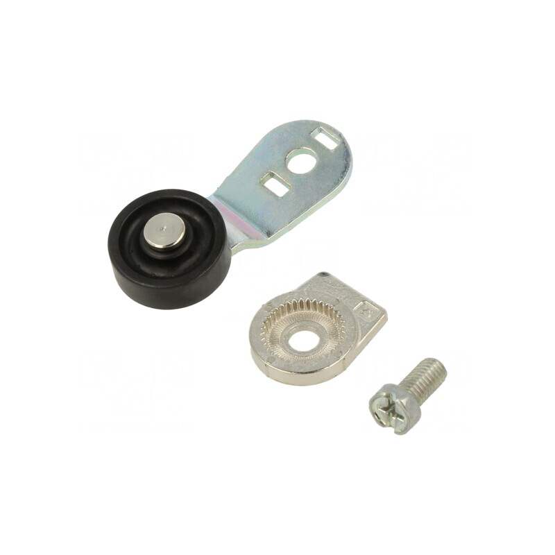 Propulsor cu Manetă 40mm și Rulou Plastic 20mm | Electronic-mag.ro | Componente Electronice