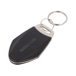 Breloc RFID Negru Metal Plastic NTAG2 | Electronic-mag.ro | Componente Electronice