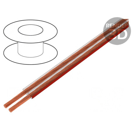 Cablu difuzor HELUSOUND 2x2.5mm Cu PVC | Electronic-mag.ro | Componente Electronice