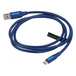 Cablu USB 2.0 A la Micro B 1m 2A | Electronic-mag.ro | Componente Electronice