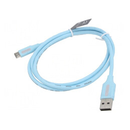 Cablu USB 2.0 A la Micro B 1m 2A | Electronic-mag.ro | Componente Electronice
