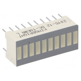 Afișaj LED Riglă Roșie 25,4x10,16mm | Electronic-mag.ro | Componente Electronice