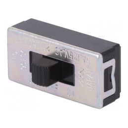 Comutator glisant 3 poziții 2A/250VAC ON-OFF-ON 4 terminale | Electronic-mag.ro | Componente Electronice