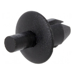 Diblu pin 12,5mm 10buc negru pentru Dacia Renault | Electronic-mag.ro | Componente Electronice