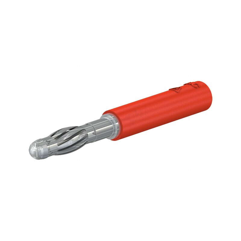 Mufă Banană 4mm 30A Roșie | Electronic-mag.ro | Componente Electronice