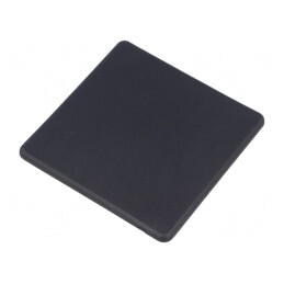Capac de protecție pentru profile 10mm 90x90mm | Electronic-mag.ro | Componente Electronice