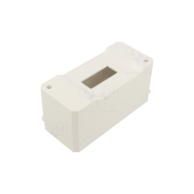 Carcasă pentru aparatură modulară IP30 albă, 3 module | Electronic-mag.ro | Componente Electronice