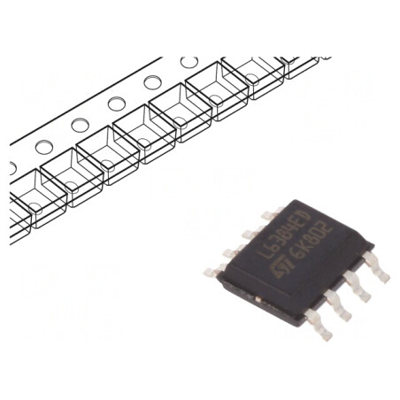 Driver Push-Pull 400mA 580V 2-Channel SO8 400kHz | Electronic-mag.ro | Componente Electronice
