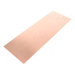 Laminat Epoxidic FR4 0.6mm 280x100mm | Electronic-mag.ro | Componente Electronice