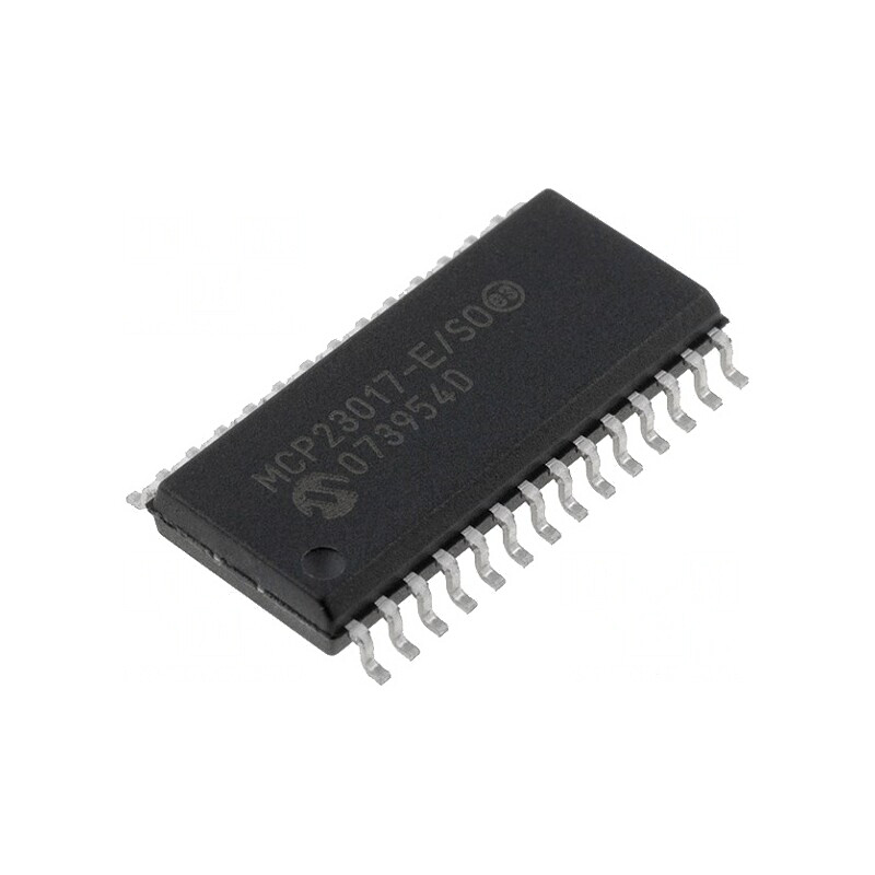 Interfață Extensie I/O 1,7Mbps 1,8-5,5VDC I2C SMD SO28 | Electronic-mag.ro | Componente Electronice