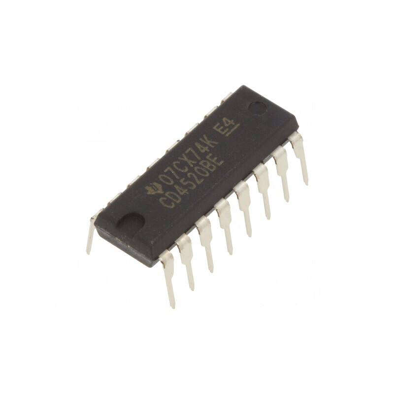 Contor Binar Digital 2 Canale CMOS THT DIP16 600uA | Electronic-mag.ro | Componente Electronice