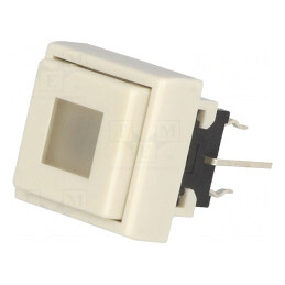 Comutator tastatură DPDT LED albă | Electronic-mag.ro | Componente Electronice