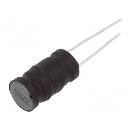 Inductor THT 2.2mH 500mA 2Ω Ø12x21mm Vertical | Electronic-mag.ro | Componente Electronice