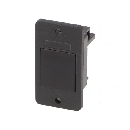 Capac de protecție negru 29mm SLIM din plastic | Electronic-mag.ro | Componente Electronice