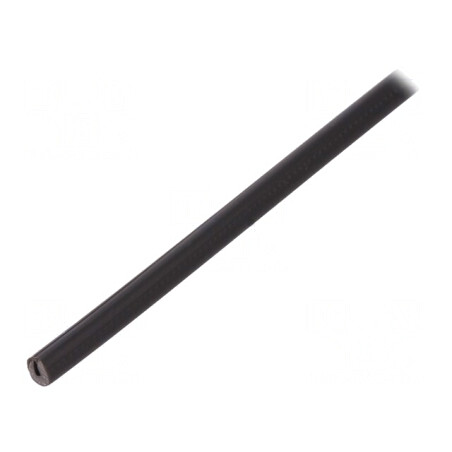 Ecran PVC pentru orificii și margini 75m Negru | Electronic-mag.ro | Componente Electronice