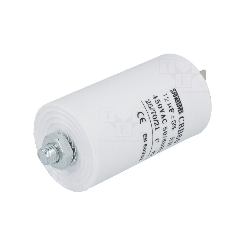 Condensator pentru Motoare 12uF 450V | Electronic-mag.ro | Componente Electronice