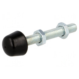 Şurub de presiune M5 45mm cu bază gumă neopren | Electronic-mag.ro | Componente Electronice