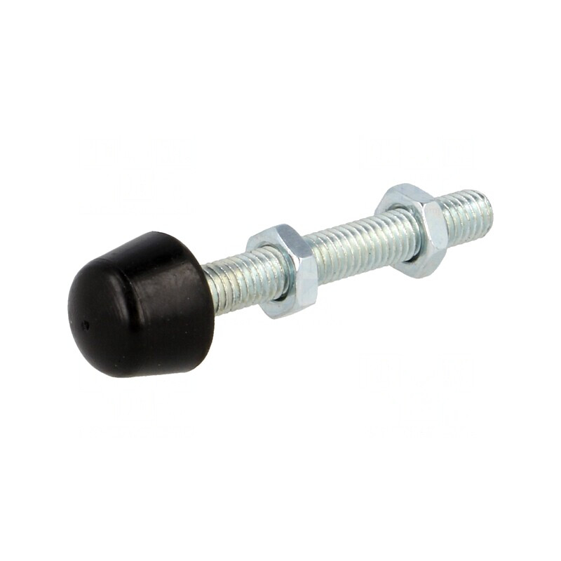 Şurub de presiune M5 45mm cu bază gumă neopren | Electronic-mag.ro | Componente Electronice