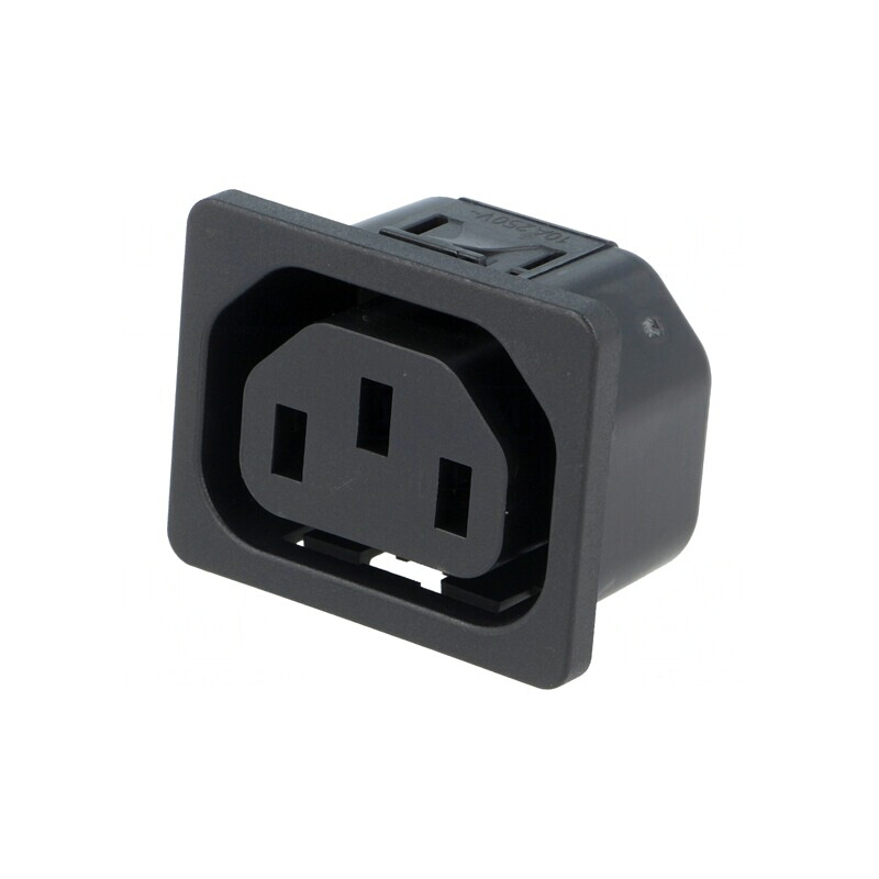 Conector Alimentare AC Mamă 10A 250V IP30 | Electronic-mag.ro | Componente Electronice Conector Alimentare AC Mamă 10A 250V IP30 | Electronic-mag.ro | Componente Electronice