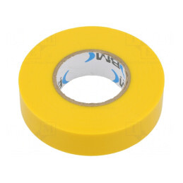 Bandă Electroizolantă Galbenă 19mm x 25m | Electronic-mag.ro | Componente Electronice