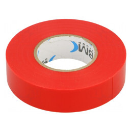 Bandă Electroizolantă Roșie 19mm x 25m | Electronic-mag.ro | Componente Electronice