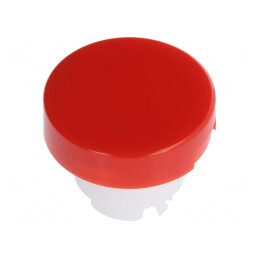 Capison roșu-alb seria YB Ø15x12,2mm | Electronic-mag.ro | Componente Electronice