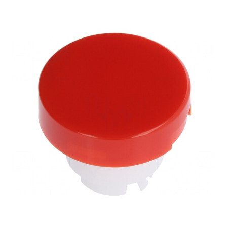 Capison roșu-alb seria YB Ø15x12,2mm | Electronic-mag.ro | Componente Electronice