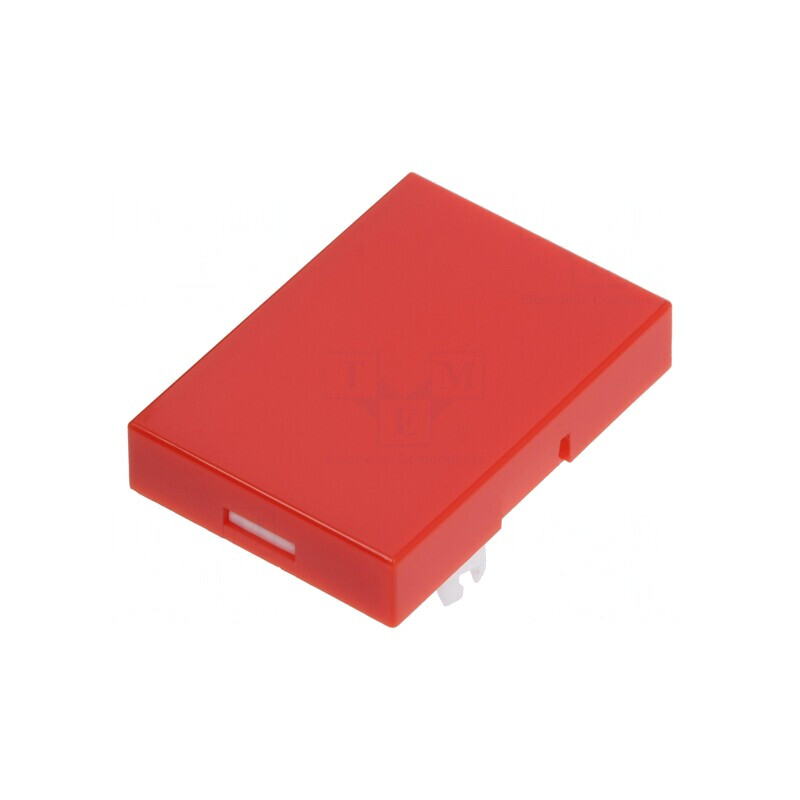 Capişon Roşu-Alb 21x15x12,2mm Seria YB | Electronic-mag.ro | Componente Electronice