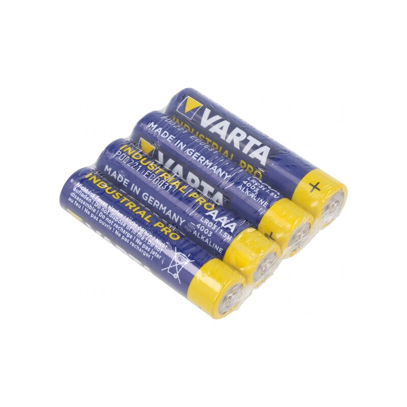 Baterii Alcaline AAA 1,5V Nereîncărcabile - Pachet 4 Buc. | Electronic-mag.ro | Componente Electronice