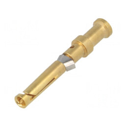 Pin Mamă Cupru Nichelat Aurit 1mm2 Crimpat 10A | Electronic-mag.ro | Componente Electronice