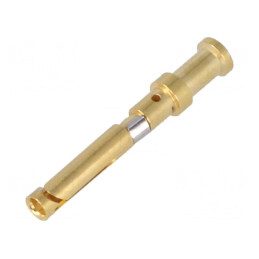 Pin mamă crimpat nichelat aurit 0,5mm2 Han® D | Electronic-mag.ro | Componente Electronice