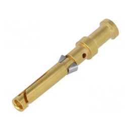 Pin mamă nichelat și aurit 0,75mm2 Han® D crimpat | Electronic-mag.ro | Componente Electronice