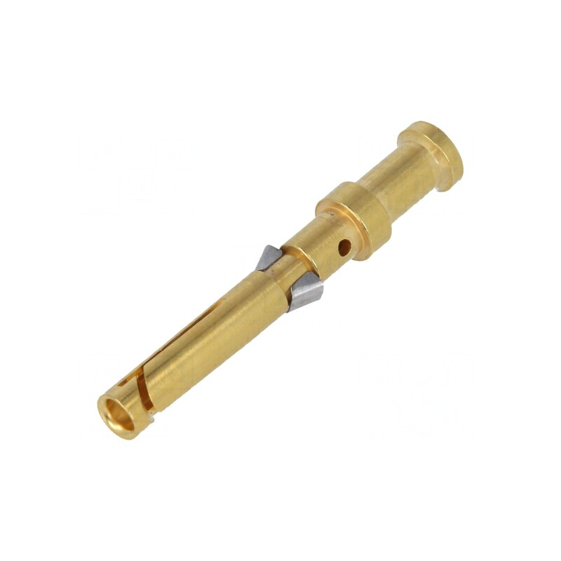 Pin mamă nichelat și aurit 0,75mm2 Han® D crimpat | Electronic-mag.ro | Componente Electronice