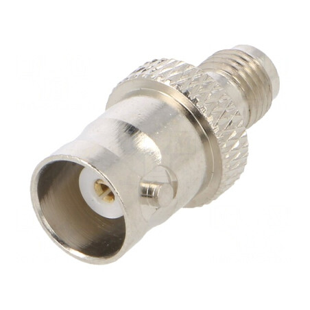 Adaptor BNC Femelă la SMA Femelă | Electronic-mag.ro | Componente Electronice
