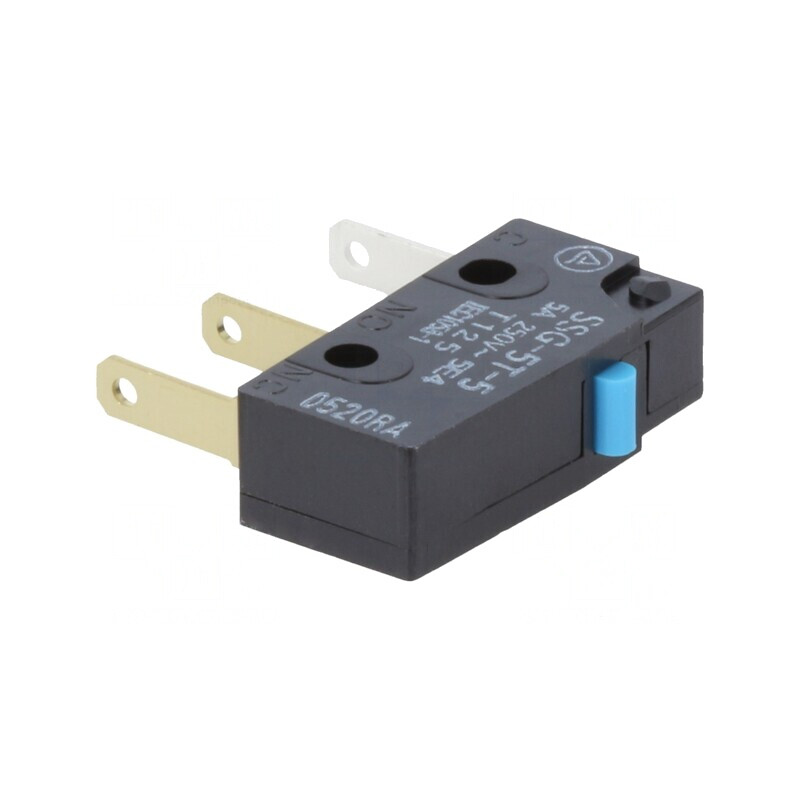 Microîntrerupător SNAP ACTION 5A 125V SPDT | Electronic-mag.ro | Componente Electronice