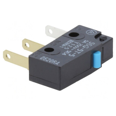 Microîntrerupător SNAP ACTION 5A 125V SPDT | Electronic-mag.ro | Componente Electronice