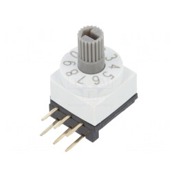 Întrerupător codificare DEC/BCD THT 80mΩ | Electronic-mag.ro | Componente Electronice