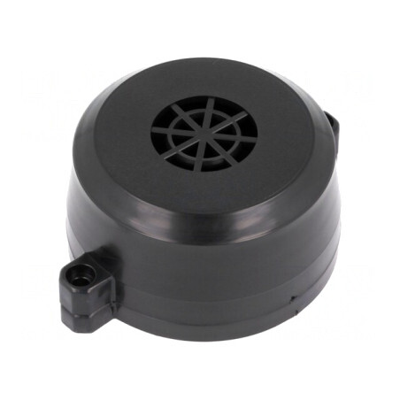 Carcasă Alarmă Neagră 30mm ABS Ø52mm | Electronic-mag.ro | Componente Electronice