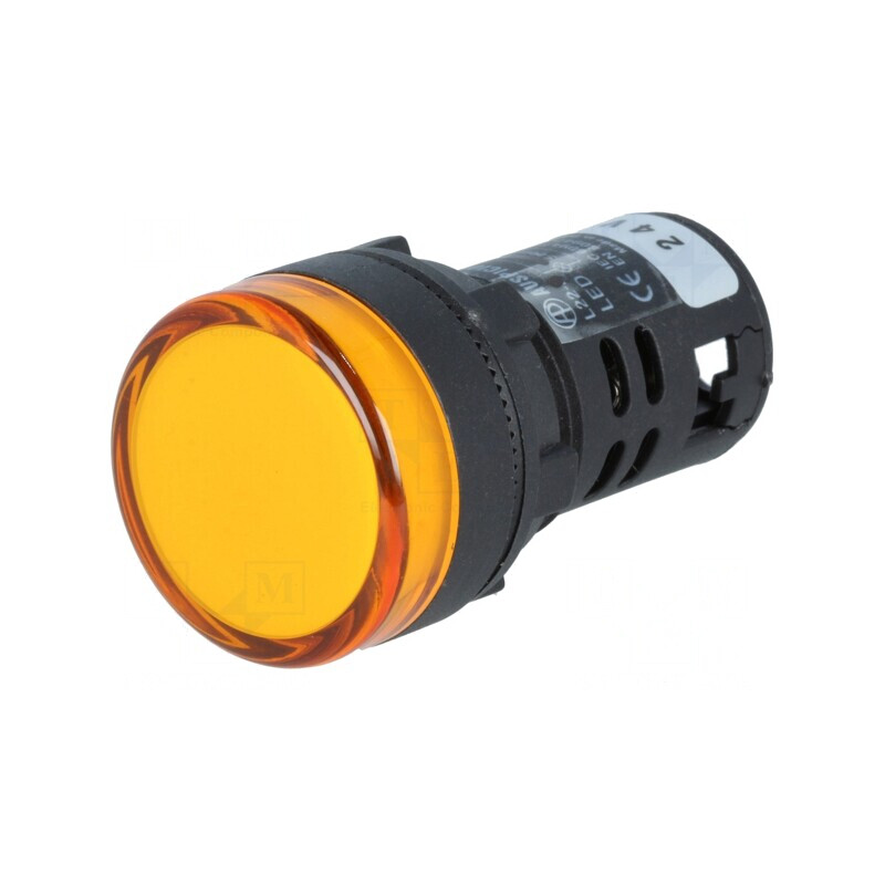 Lumină de control LED 24V DC Ø22,5mm | Electronic-mag.ro | Componente Electronice