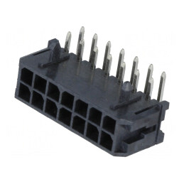 Conector Micro-Fit 3.0 3mm 14 PIN THT 8.5A | Electronic-mag.ro | Componente Electronice