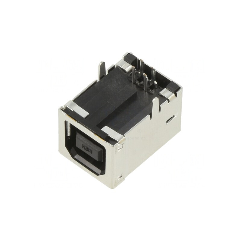 Soclu USB B PCB THT 90° Ecranat | Electronic-mag.ro | Componente Electronice Soclu USB B PCB THT 90° Ecranat | Electronic-mag.ro | Componente Electronice